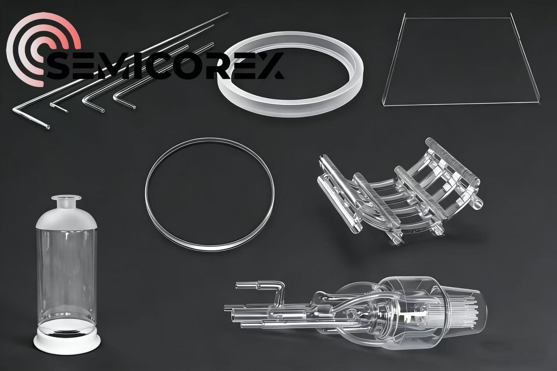 مكونات وتطبيقات كوارتز أشباه الموصلات الشائعة