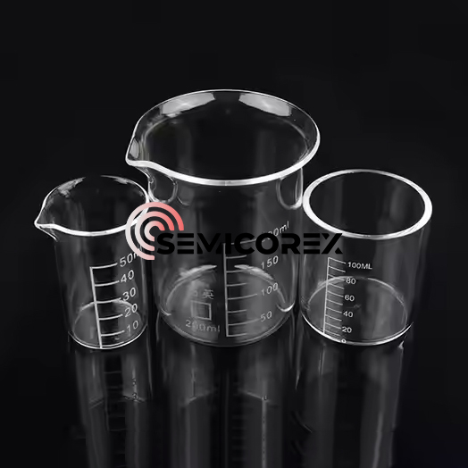 أكواب زجاج الكوارتز