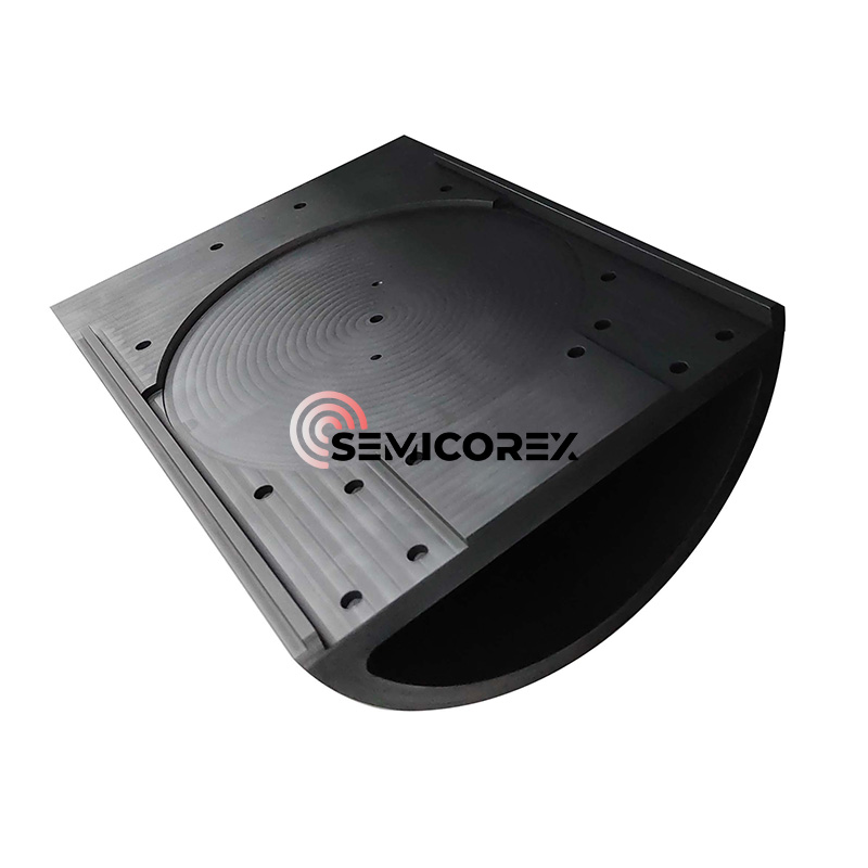 أجزاء نصف القمر المطلية بـ SiC